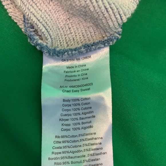 J. Lindbergh Men’s Chad Easy Sweat Sz S - Picture 3 of 4